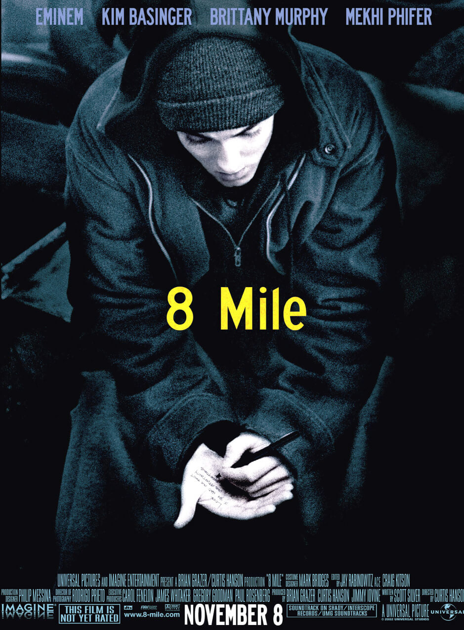 Photo of the 8 Mile movie poster