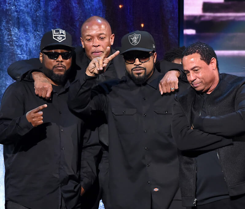 Photo of N.W.A. in 2016