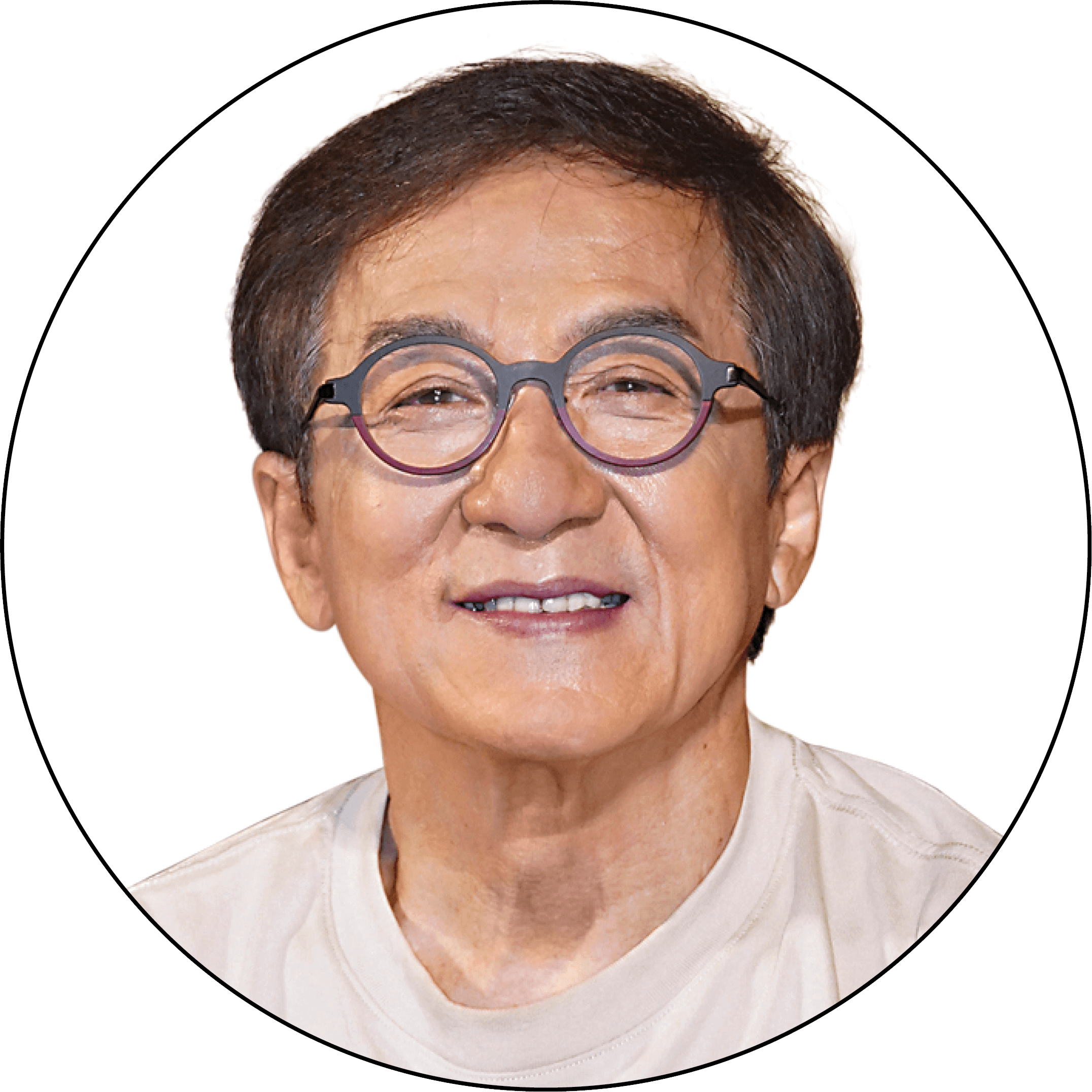 Headshot of Jackie Chan