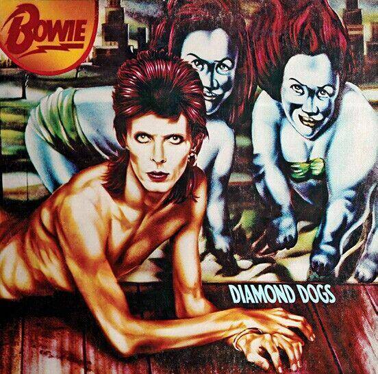 Photo of David Bowie's Diamond Dogs album cover