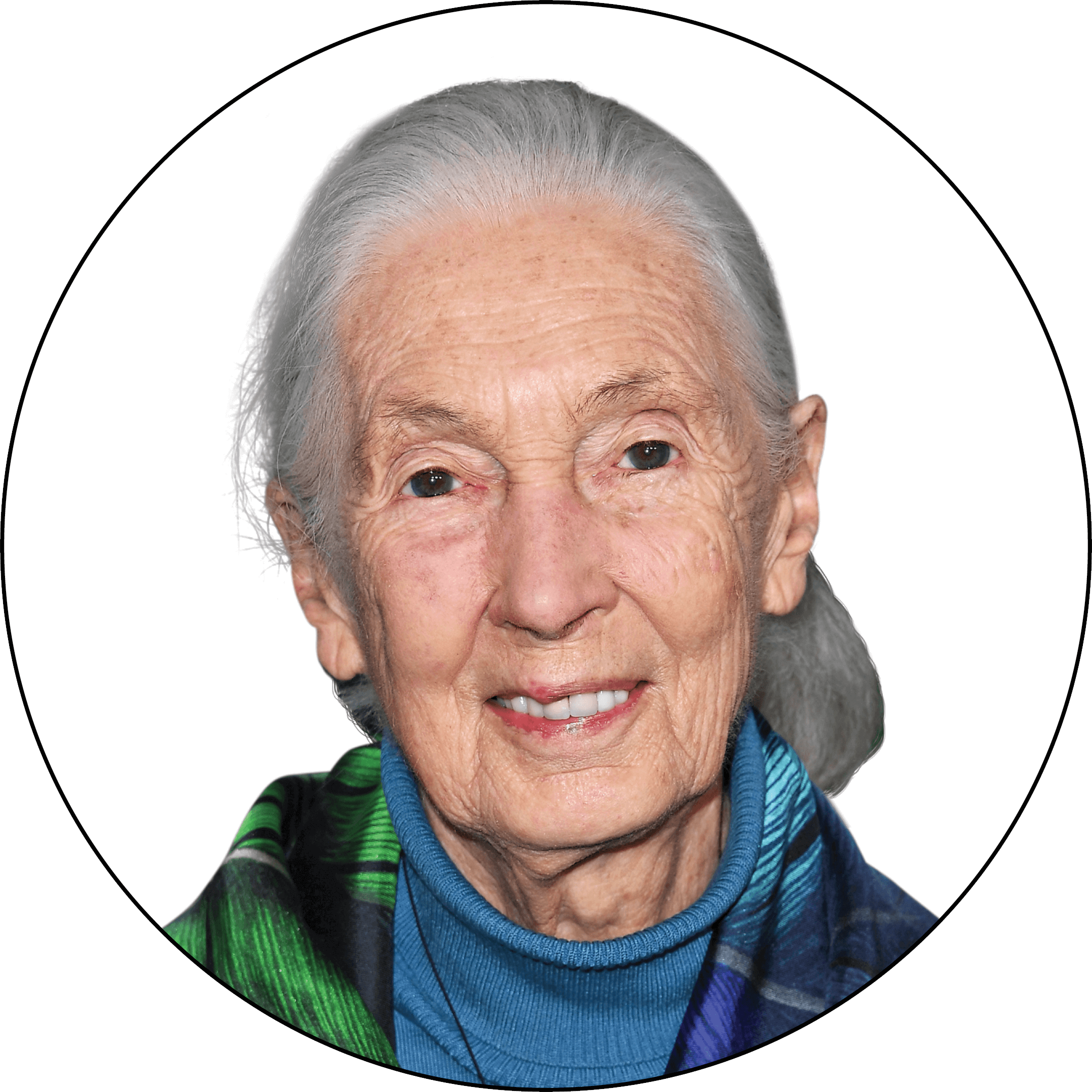 Headshot of Jane Goodall