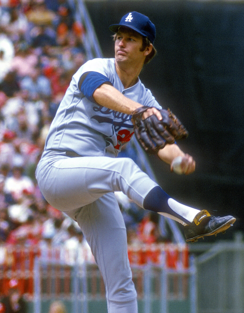  Photo of baseball pitcher Tommy John