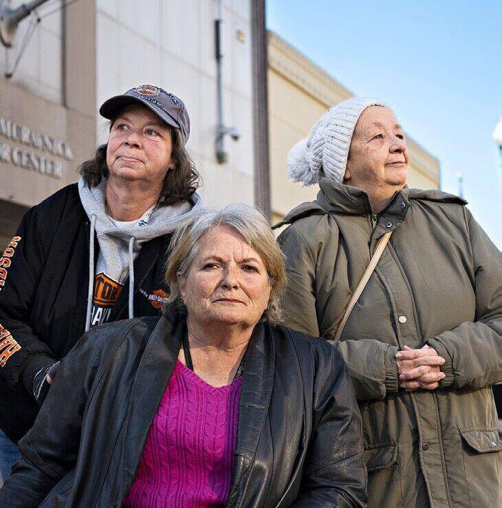 Photo of Michele King, Kathy Barbetto and Gayen Sullivan