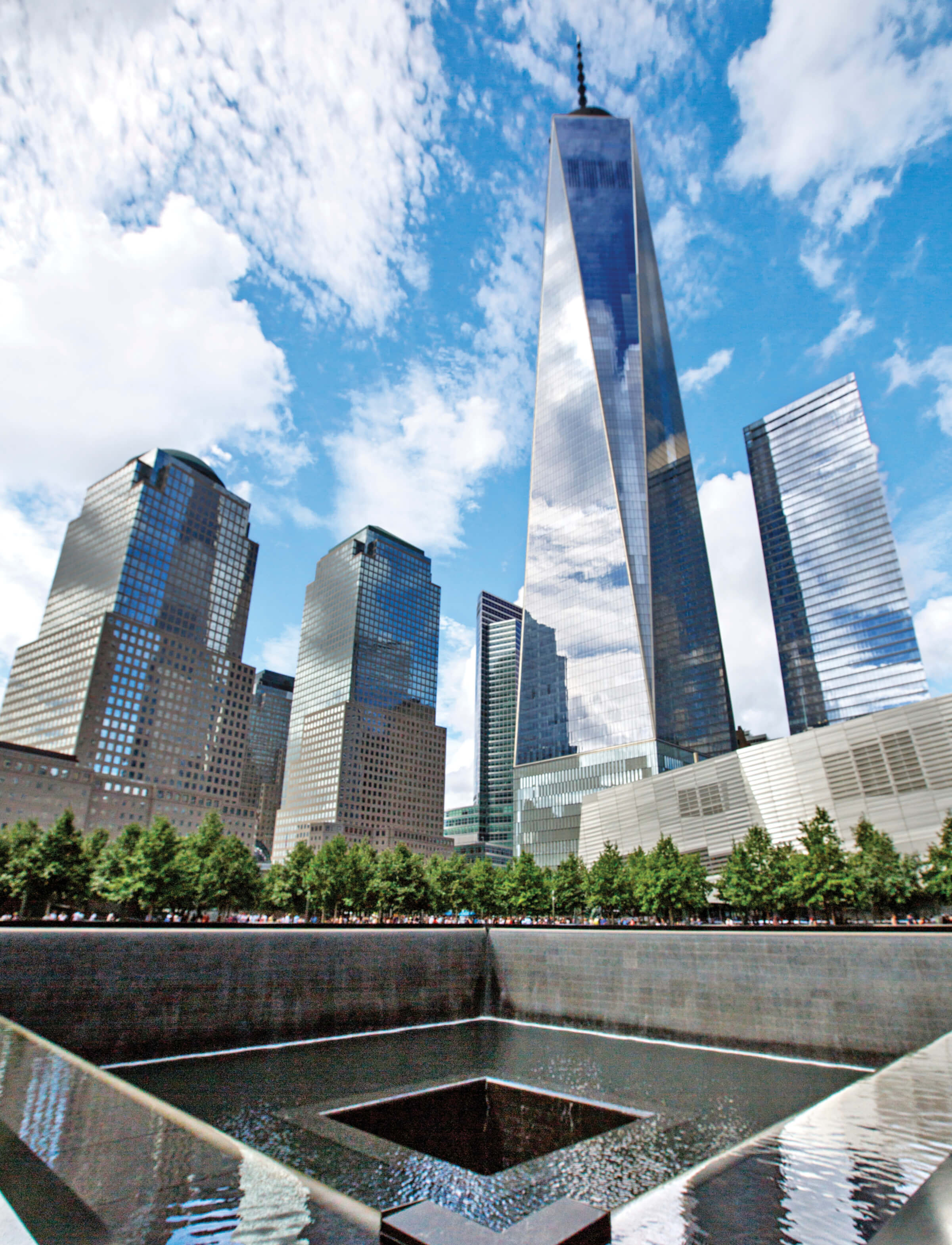 Photo of the 9/11 Memorial