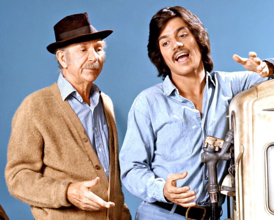 Photo of a scene from the TV series Chico and the Man