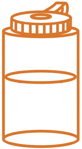 Icon of water bottle