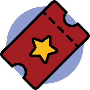 Icon of a ticket