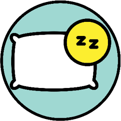 Icon of a pillow