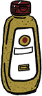 Illustration of dijob mustard