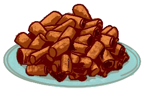 Illustration of freeze-dried dog food