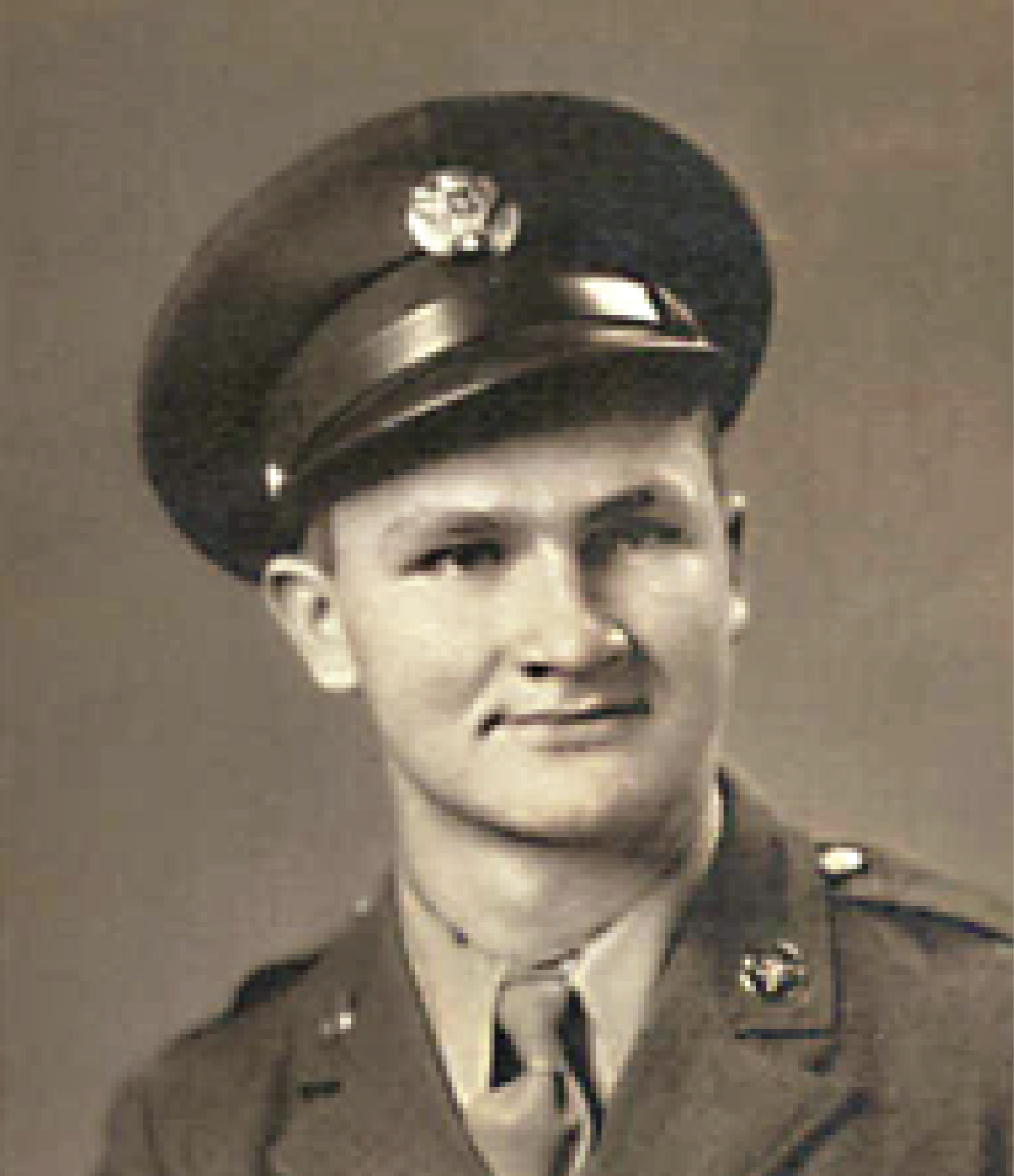 A photograph of Les Schrenk from 1943