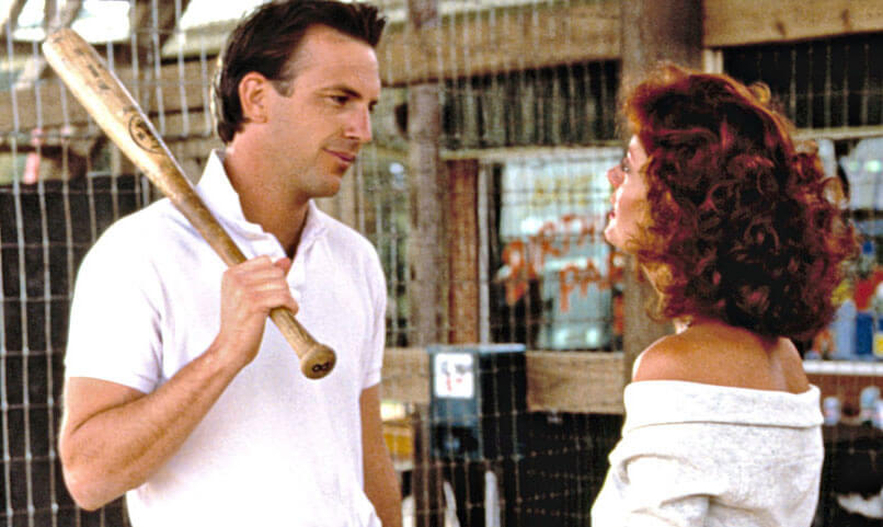 Kevin Costner in Bull Durham