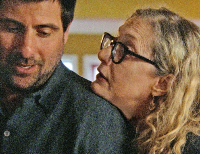 Movie still of Carol Kane and Jason Schwartzman in Between The Temples