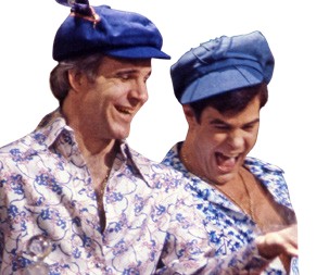 Photo of Steve Martin and Dan Aykroyd