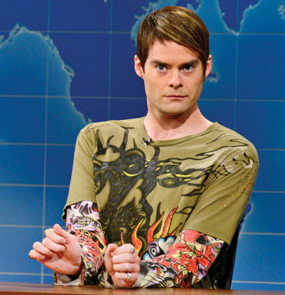 Photo of Bill Hader on Weekend Update