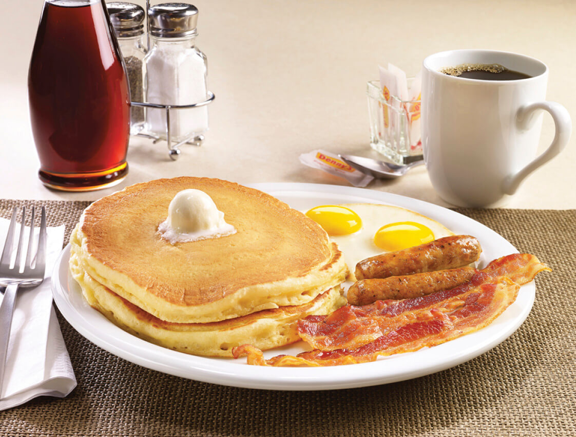 Photo of Denny's breakfast plate