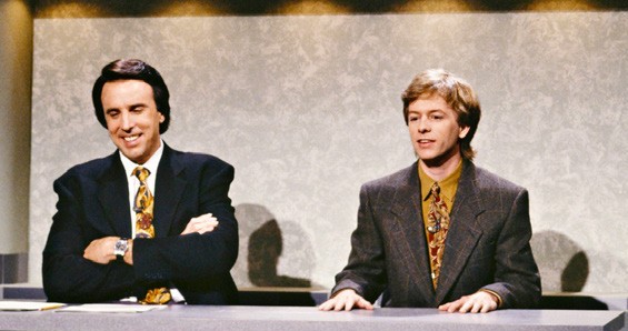 Photo of David Spade on Weekend Update