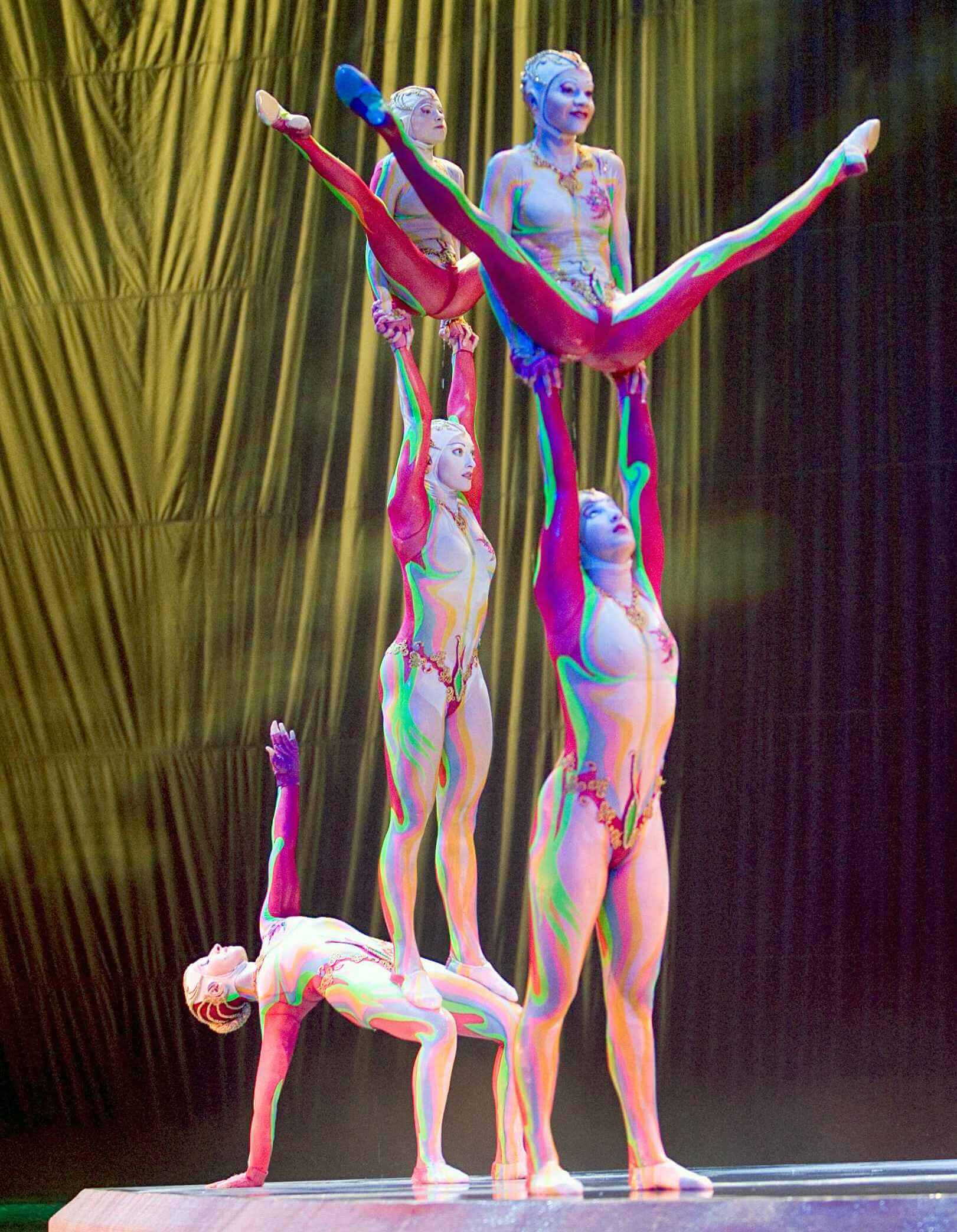 Photo of Cirque du Soleil performers