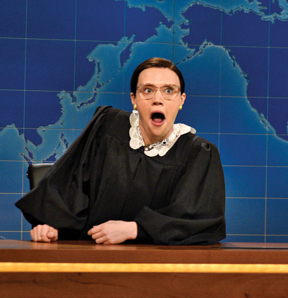 Photo of Kate McKinnon on Weekend Update