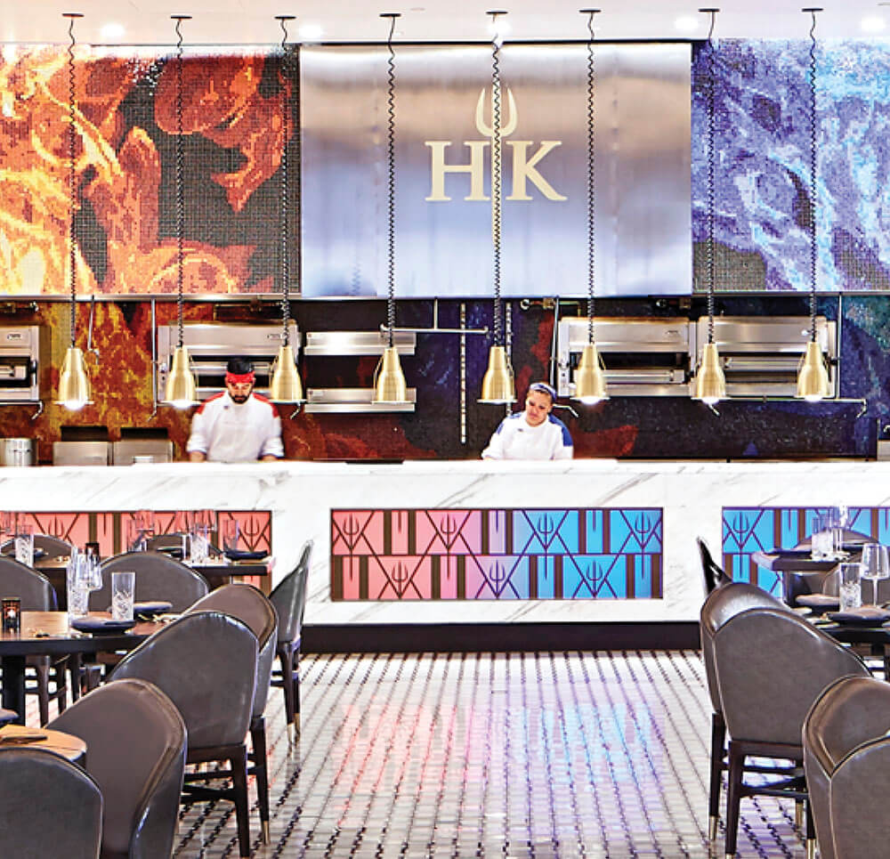 Photo of Hell's Kitchen dining room and kitchen