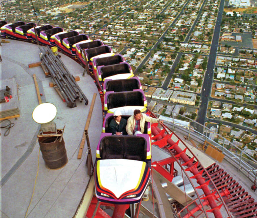 Photo of ride at the Stratosphere tower