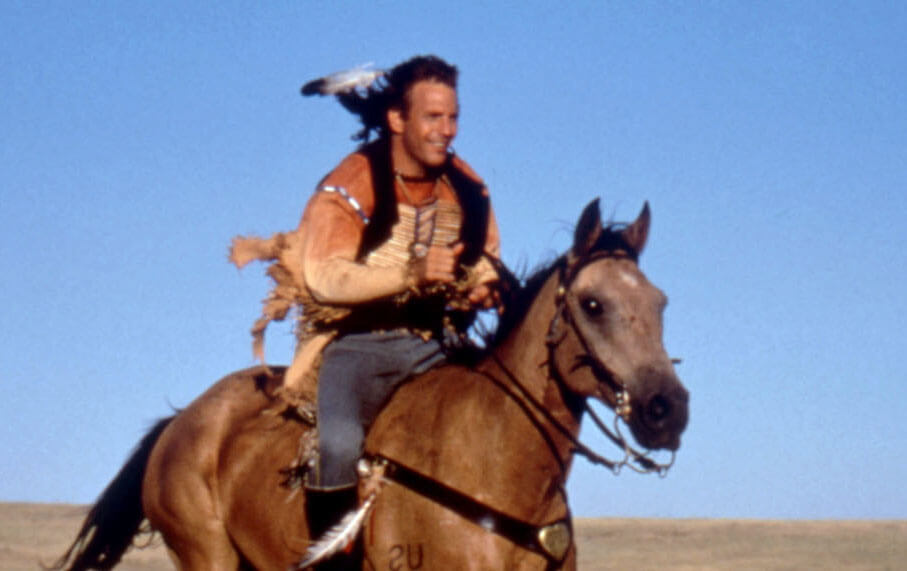 Kevin Costner in Dances With Wolves