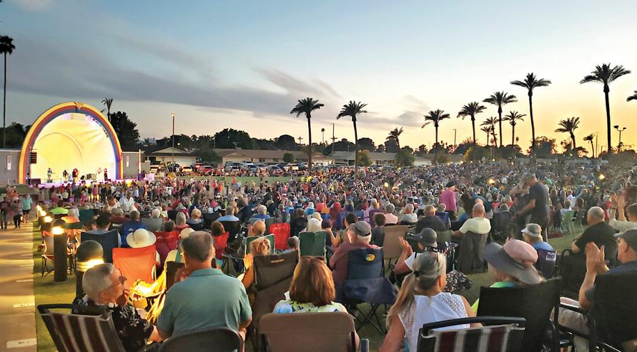 Photo of outdoor concert at the Sun Bowl