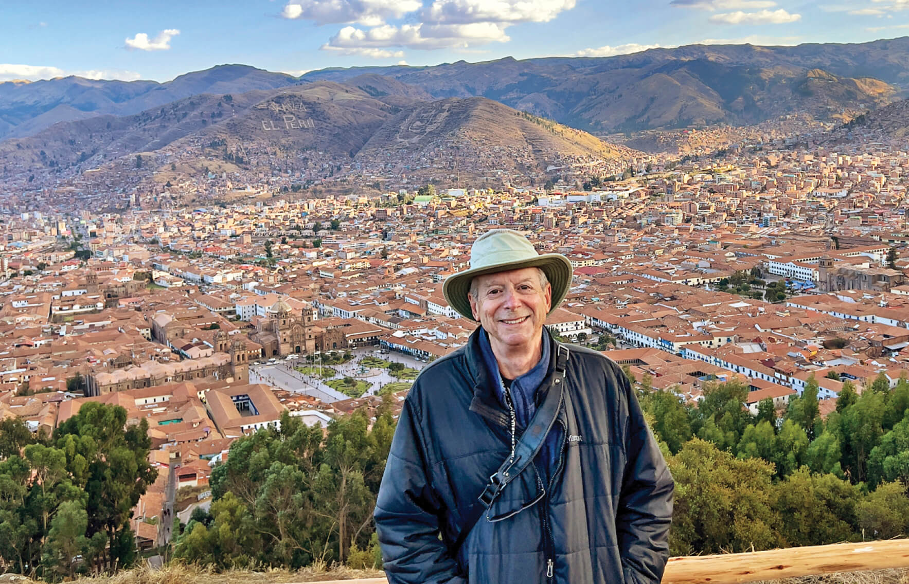 Photo of man in Cuzco, Peru