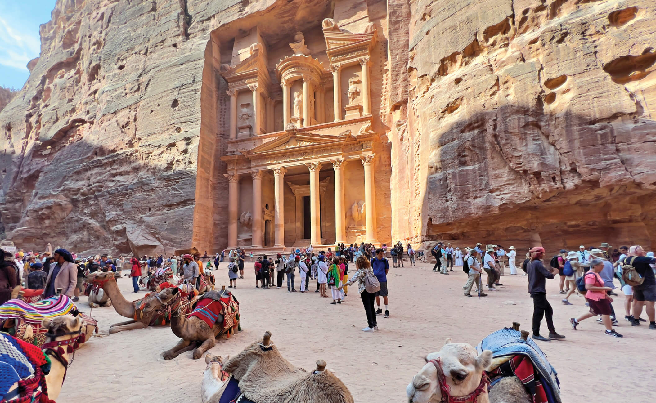 Photo of Petra, in Jordan