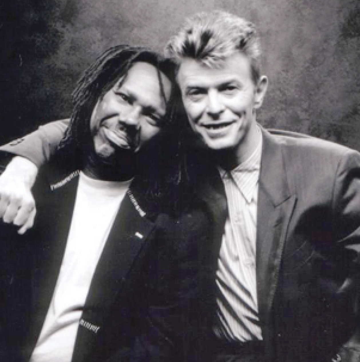 Photograph with David Bowie