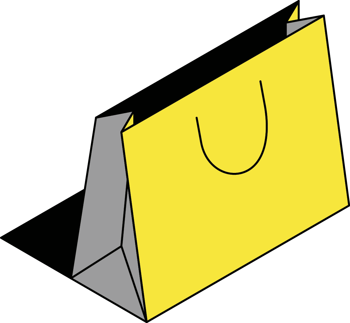 Illustration of a shopping bag