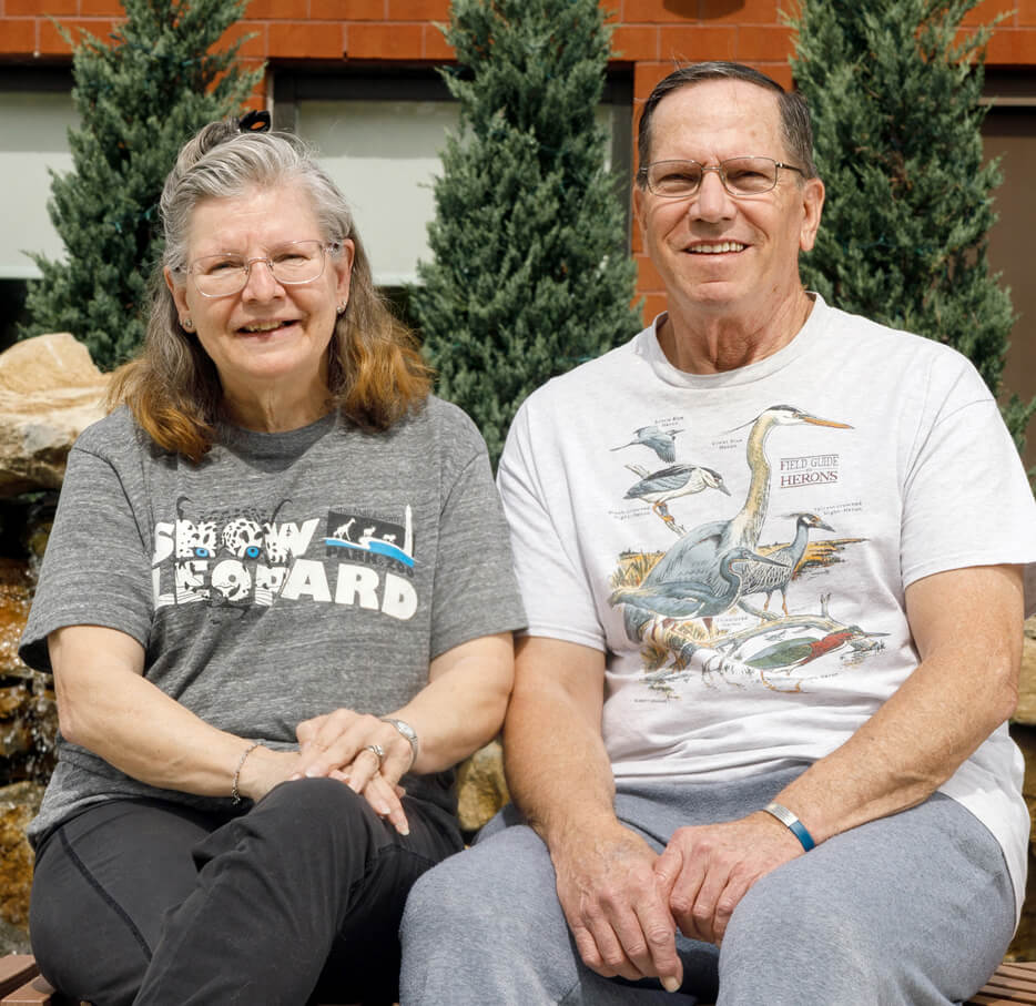 Image of Su Reiser and her husband Carl