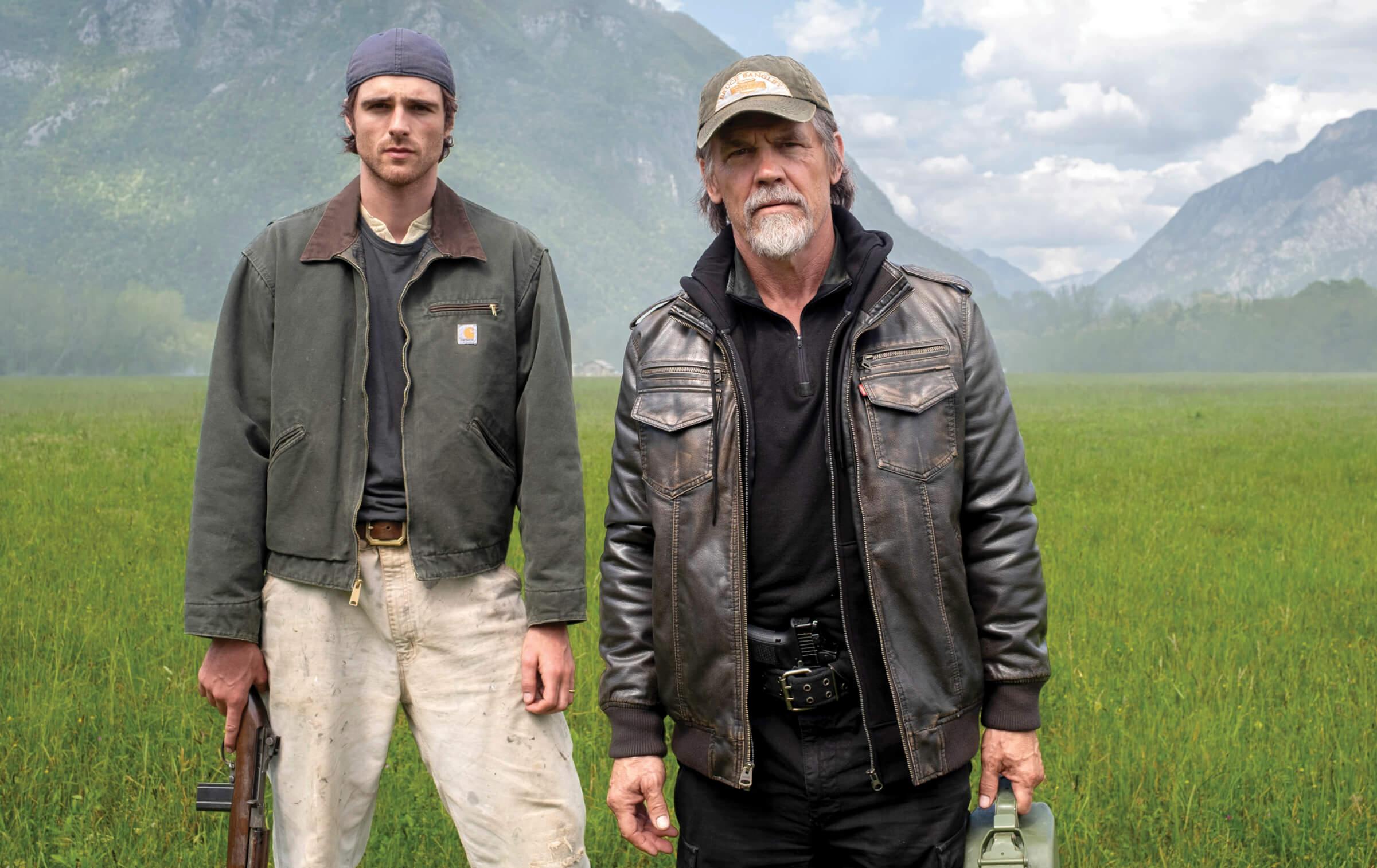 Jacob Elordi and Josh Brolin in the movie The Dog Stars