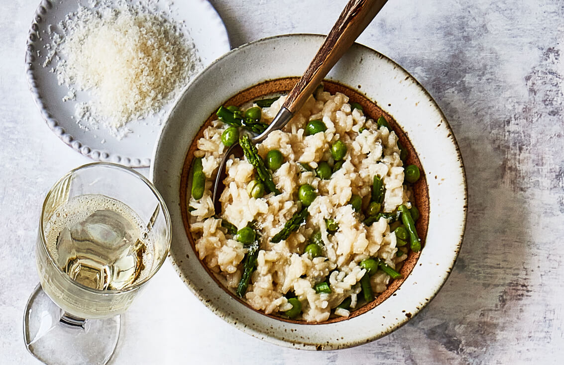 Photo of an arborio rice dish