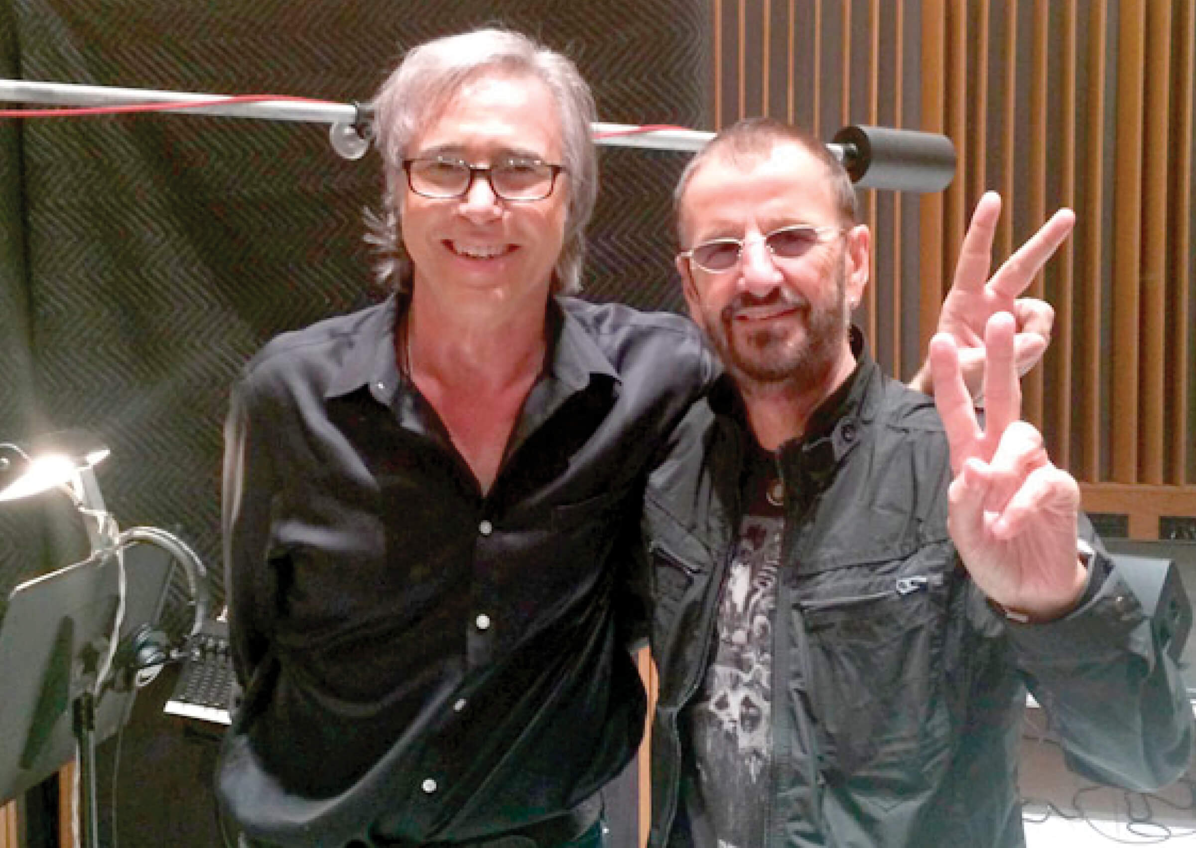 Photo of Chris Carter with Ringo Starr