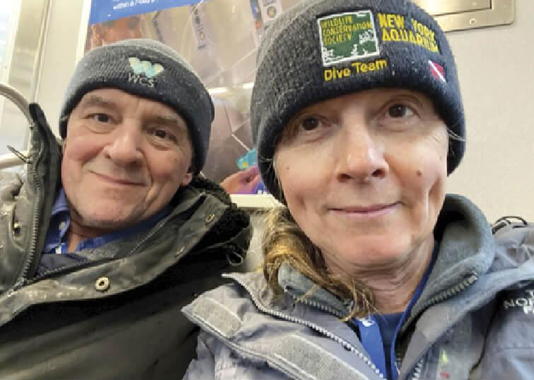 Selfie of George and Vanessa 