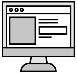 Illustration of a computer 