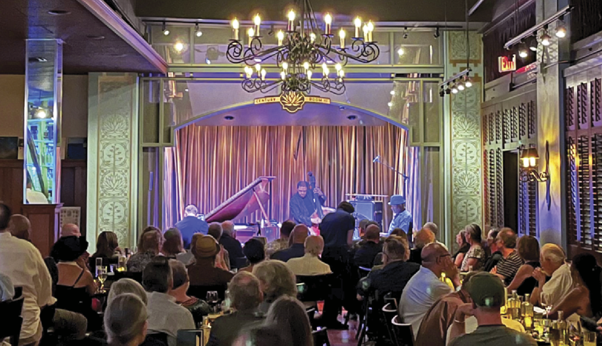 Image of Century Room jazz lounge, Arizona. 