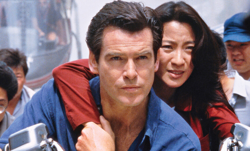 Movie still from Tomorrow Never Dies