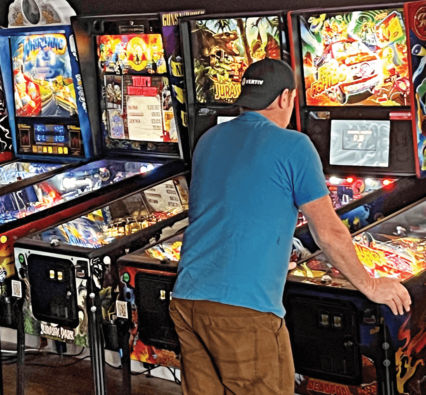 Photo of pinball arcade in Purcellville, Virginia