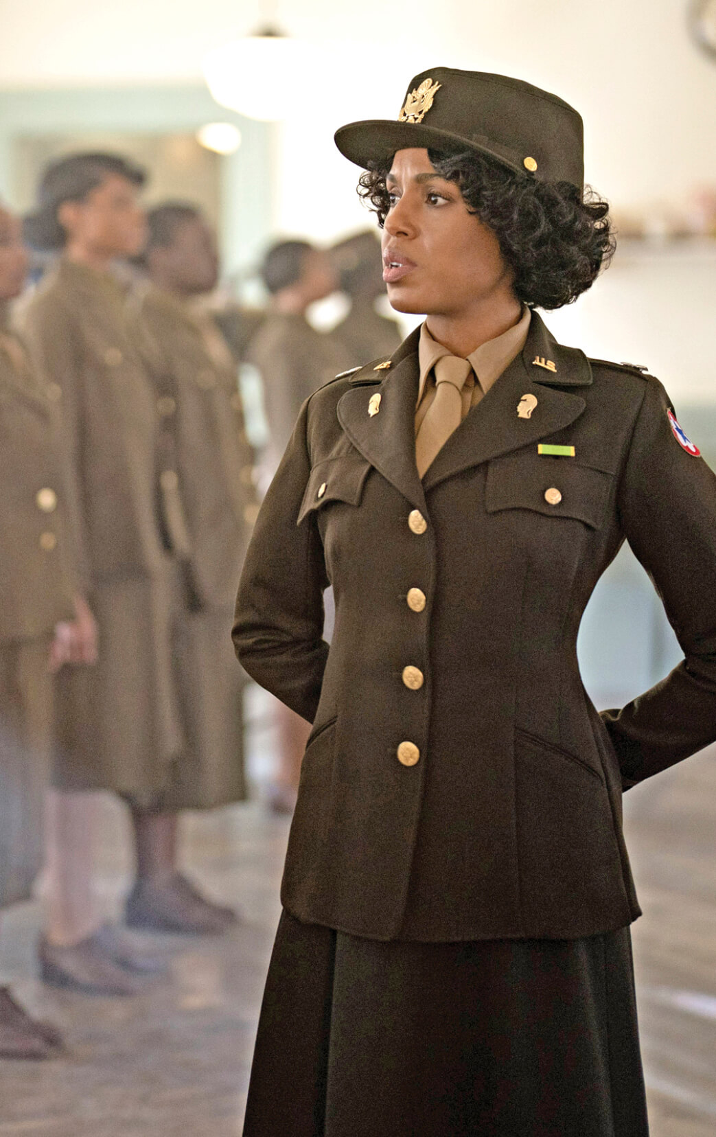 Movie still from The Six Triple Eight