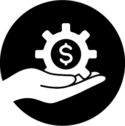 Icon of a gear
