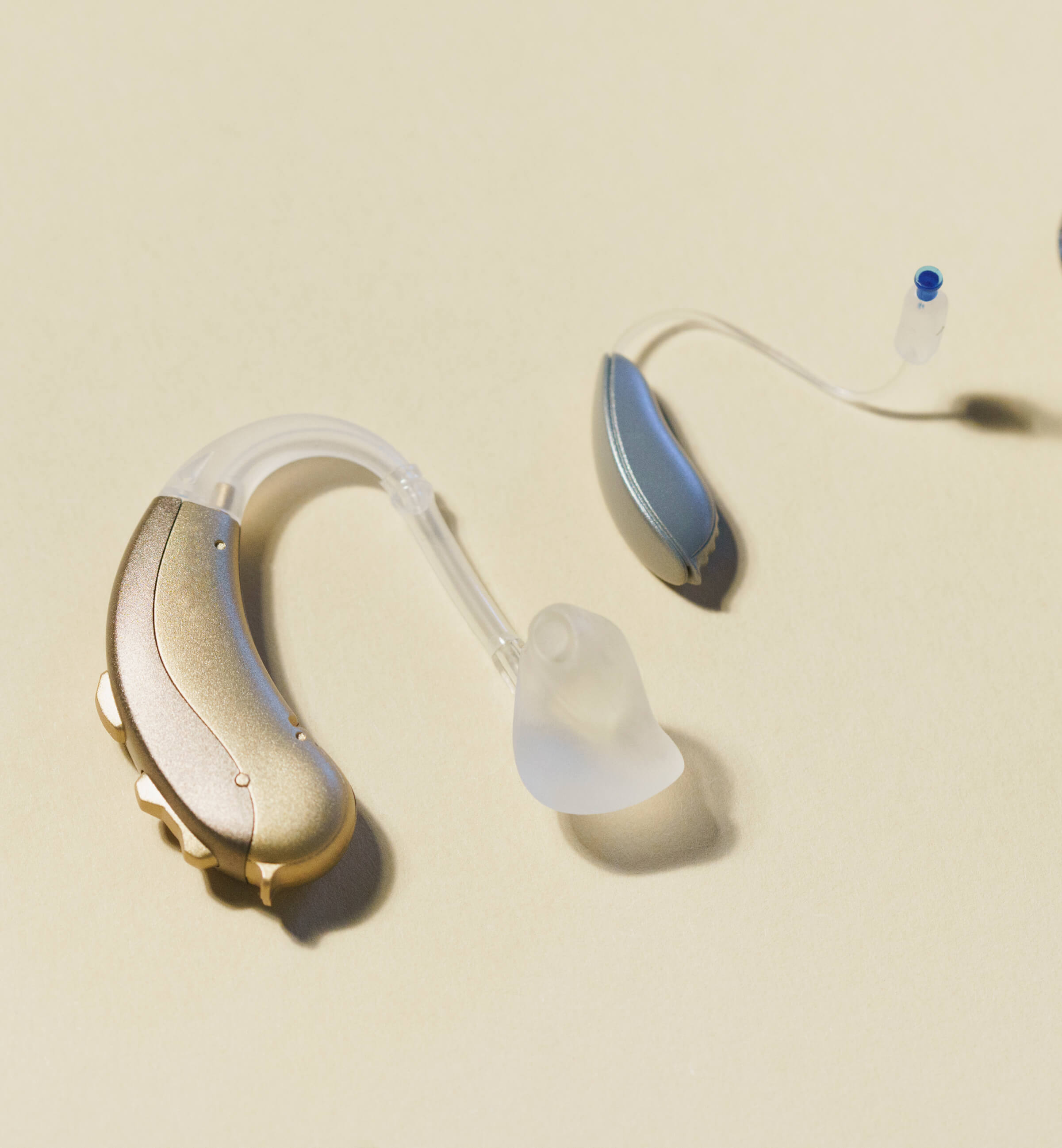 Photo of an over the counter hearing aid