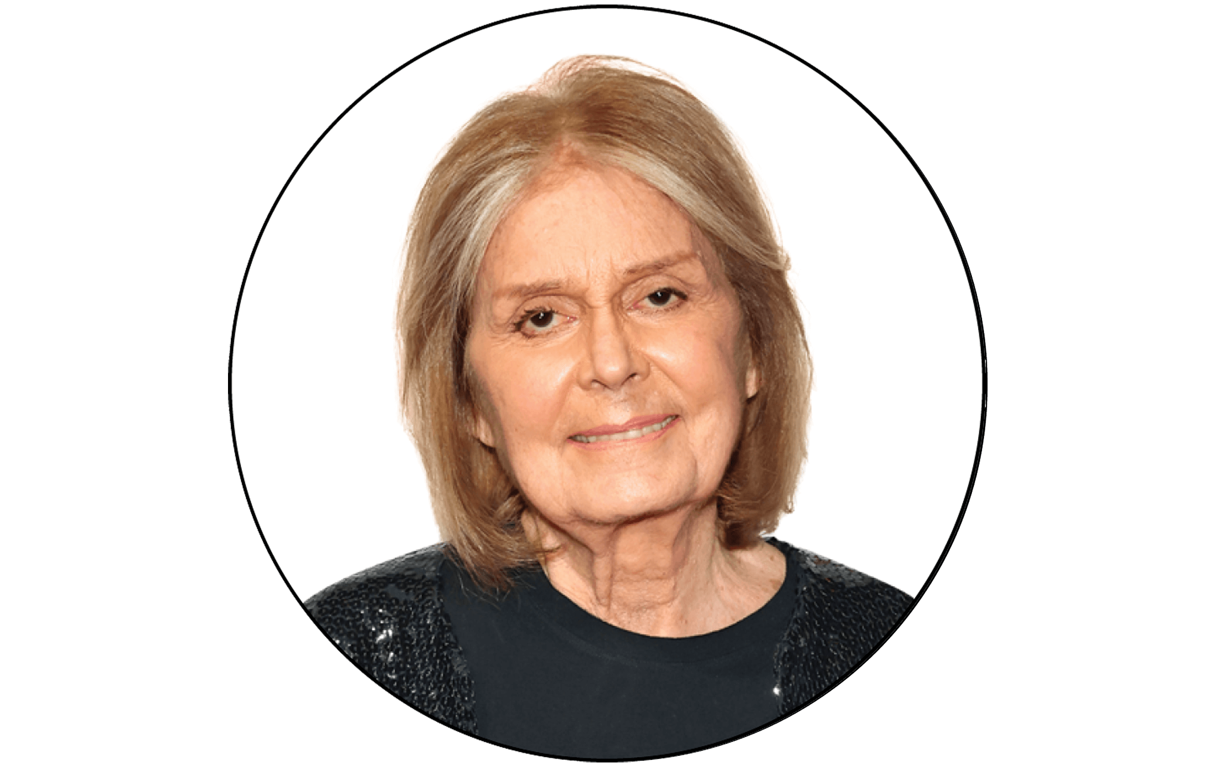Headshot of Gloria Steinem