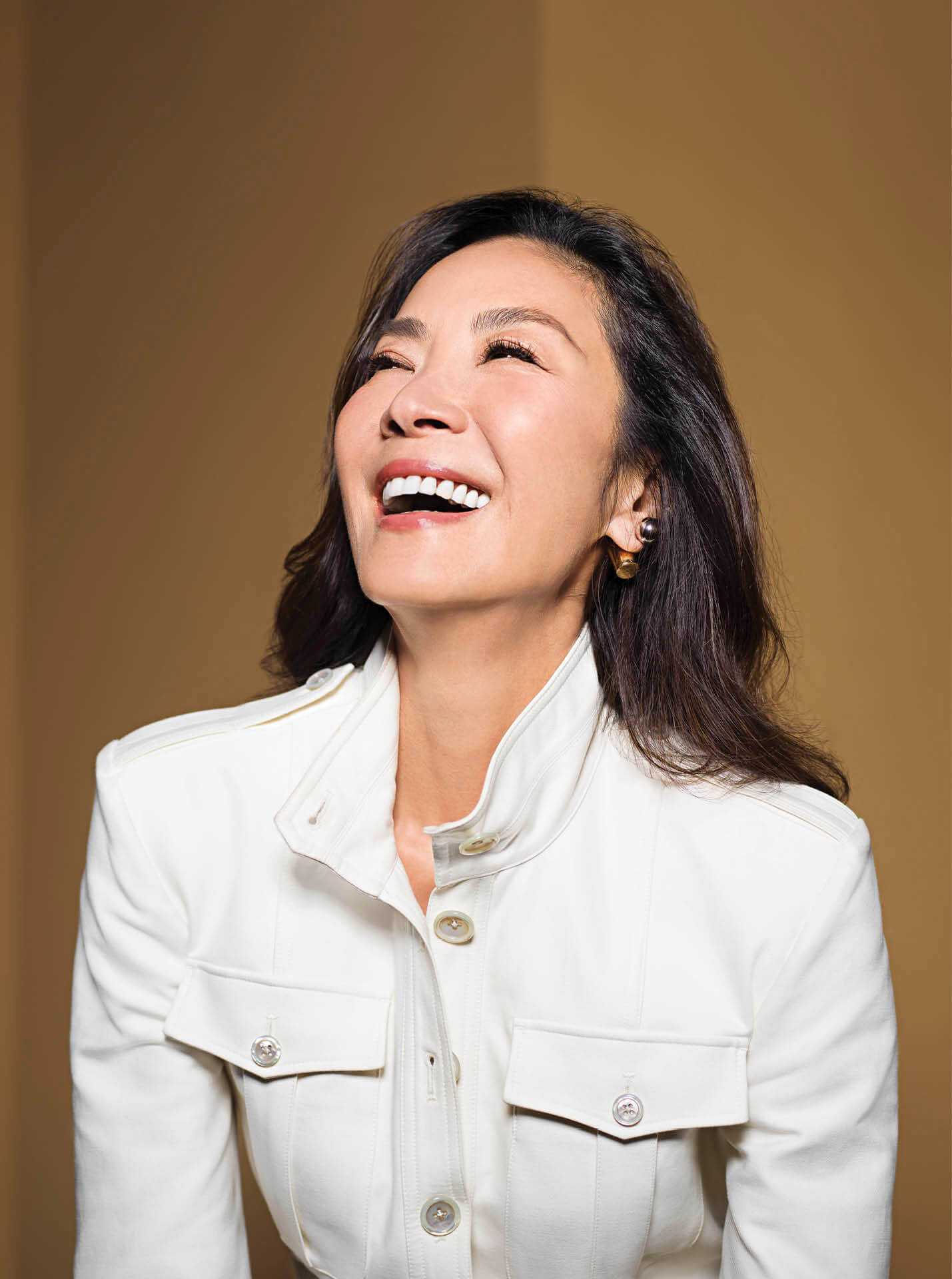 Photo of Michelle Yeoh laughing