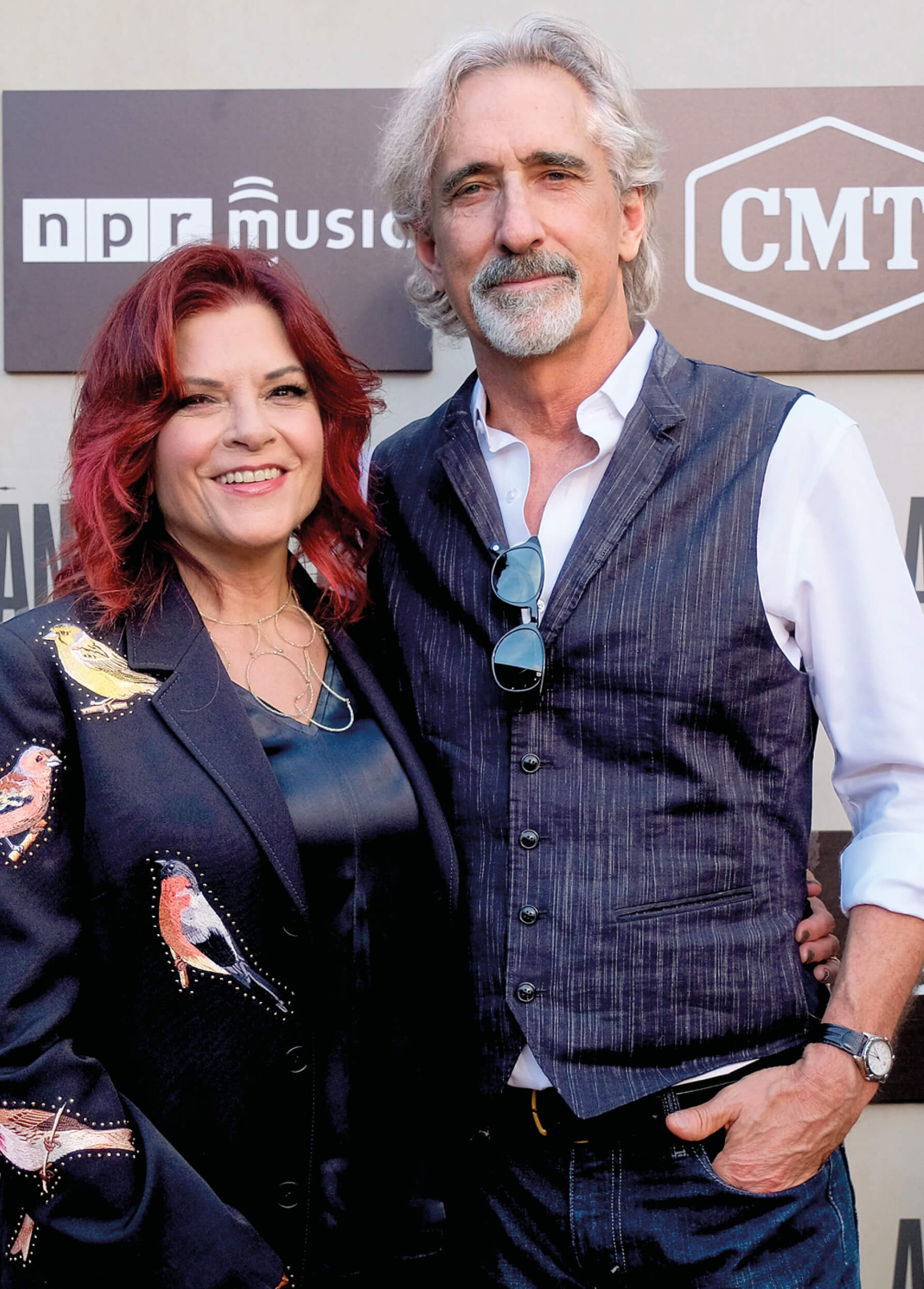 Photo of Rosanne with her husband