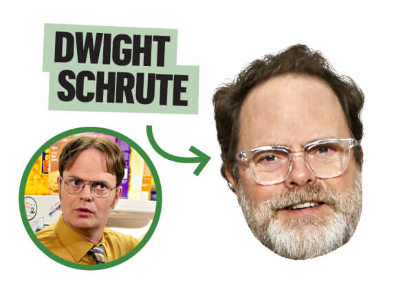 Image of Rain Wilson playing Dwight Schrute&nbsp;