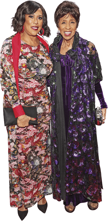 Marla Gibbs with her daughter Angela Gibbs&nbsp;