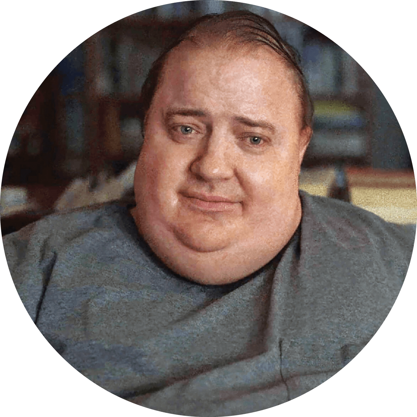 Scene from the movie The Whale