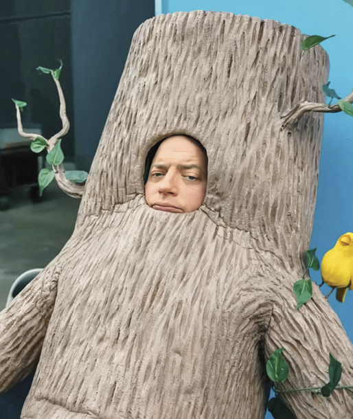 Scene from the movie Rental Family